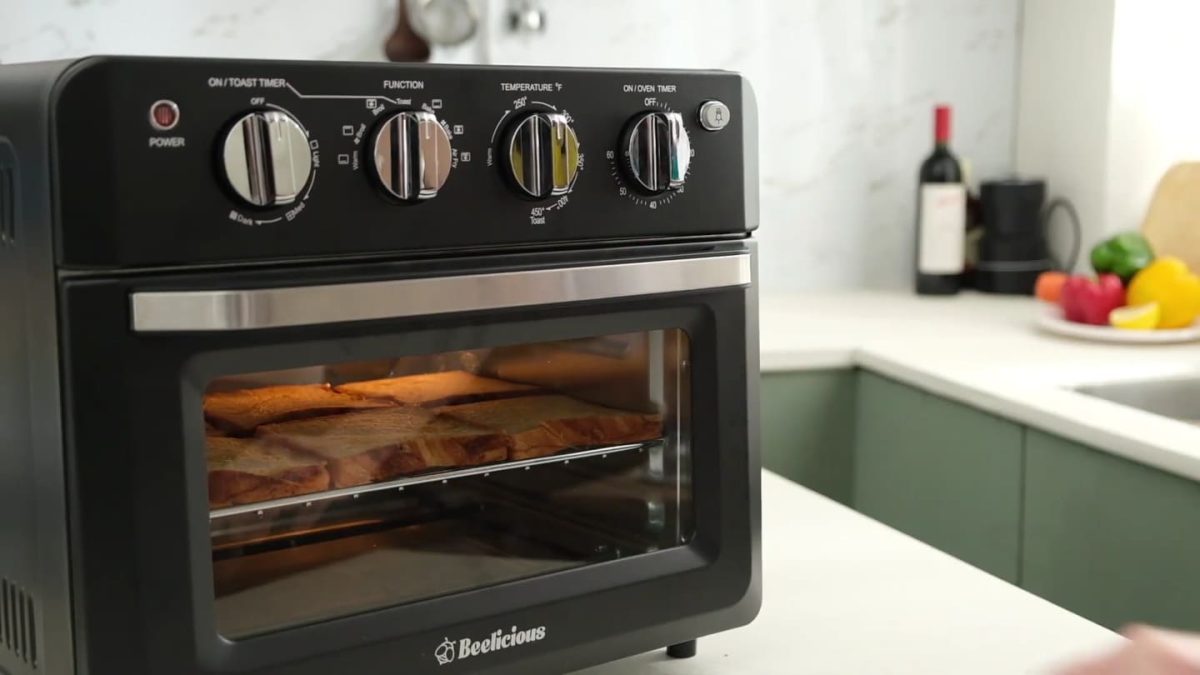 Beelicious Air Fryer Toaster Oven, best small air fryer toaster oven 