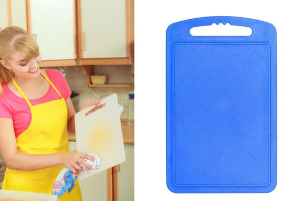 How to clean plastic cutting board