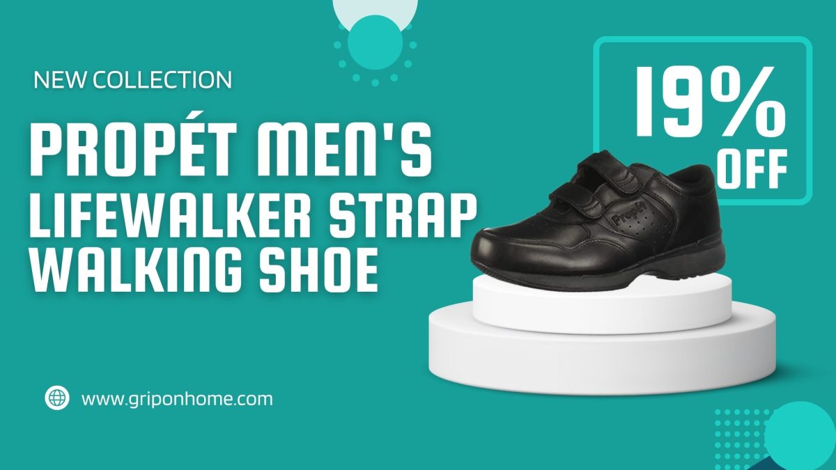 Propét Men's LifeWalker Strap Walking Shoe, best shoes for bartenders, best shoes, bartenders, shoes,