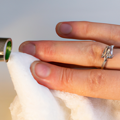 how to clean moissanite ring