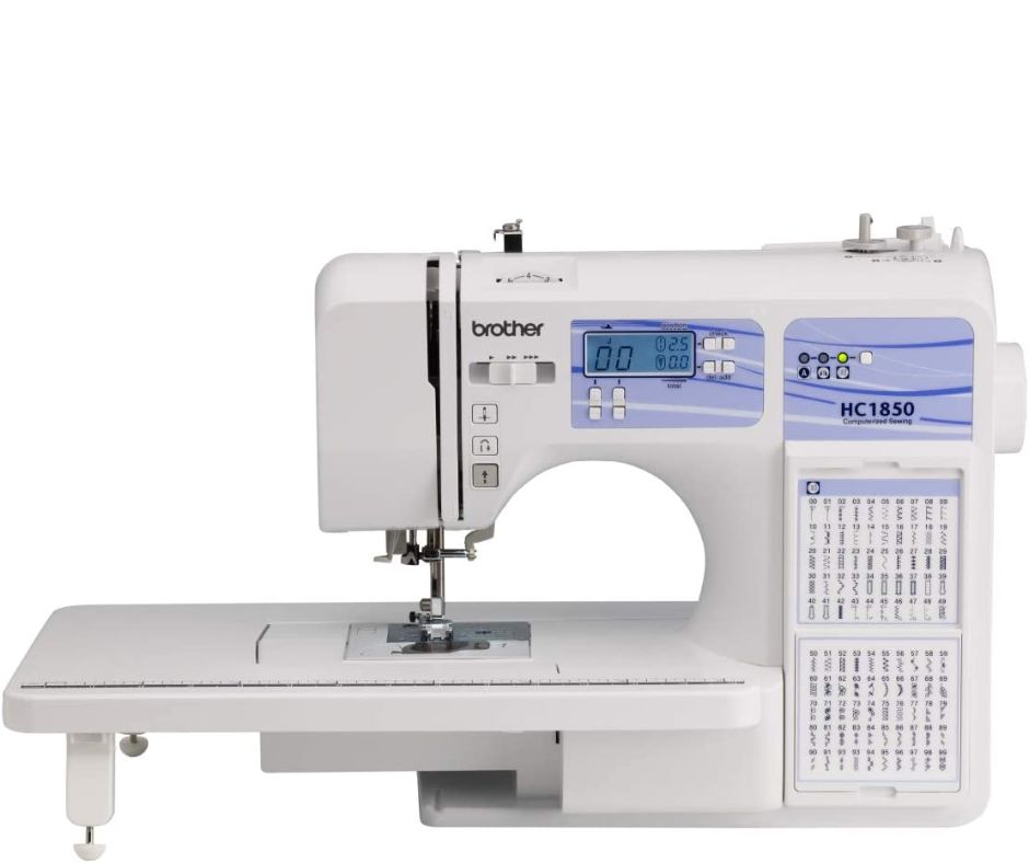 Brother-Sewing-and-Quilting-Machine-HC1850, 5 Best Sewing Machines for Advanced Sewers