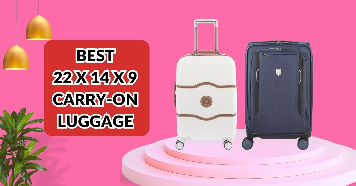 Explore the top choices for the best 22 x 14 x 9 carry-on luggage. Find durable, stylish options designed for seamless travel compliance. Elevate your journey with the perfect blend of size, functionality, and style in these top-rated carry-on options,